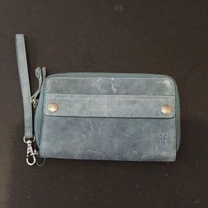 Frye Blue Wallet